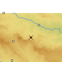 Nearby Forecast Locations - Pathardi - mapa