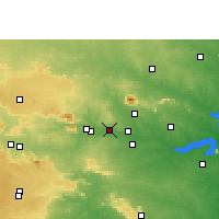 Nearby Forecast Locations - Phusro - mapa