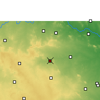 Nearby Forecast Locations - Sircilla - mapa