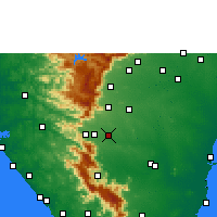 Nearby Forecast Locations - Surandai - mapa