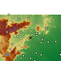 Nearby Forecast Locations - Usilampatti - mapa