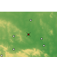 Nearby Forecast Locations - Wani - mapa
