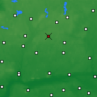 Nearby Forecast Locations - Debrzno - mapa