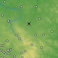 Nearby Forecast Locations - Koniecpol - mapa