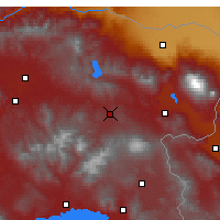 Nearby Forecast Locations - Diyadin - mapa