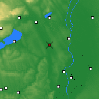 Nearby Forecast Locations - Sárbogárd - mapa