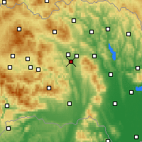 Nearby Forecast Locations - Preszów - mapa