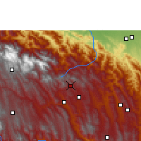 Nearby Forecast Locations - Comarapa - mapa