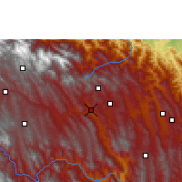 Nearby Forecast Locations - Saipina - mapa