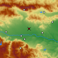 Nearby Forecast Locations - Rakowski - mapa