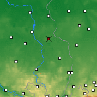 Nearby Forecast Locations - Biała Woda - mapa