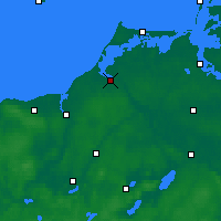 Nearby Forecast Locations - Ribnitz-Damgarten - mapa