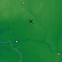 Nearby Forecast Locations - Rosienie - mapa