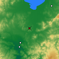 Nearby Forecast Locations - Jarosławskij - mapa