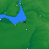 Nearby Forecast Locations - Wasylówka - mapa