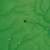 Nearby Forecast Locations - Wałky - mapa
