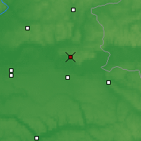 Nearby Forecast Locations - Putywl - mapa