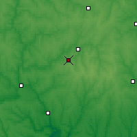 Nearby Forecast Locations - Pomiczna - mapa