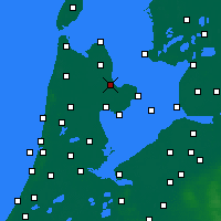 Nearby Forecast Locations - Medemblik - mapa