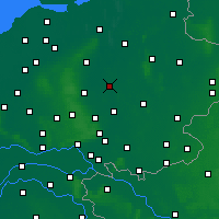 Nearby Forecast Locations - Deventer - mapa