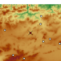 Nearby Forecast Locations - Teleghma - mapa