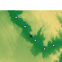 Nearby Forecast Locations - Dżirdża - mapa