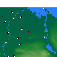 Nearby Forecast Locations - Fakus - mapa
