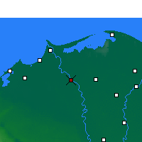 Nearby Forecast Locations - Disuk - mapa