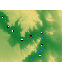 Nearby Forecast Locations - Diszna - mapa