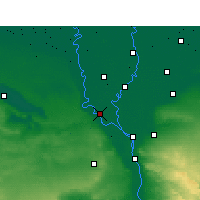 Nearby Forecast Locations - Aszmun - mapa