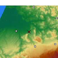 Nearby Forecast Locations - Sidi Kasim - mapa