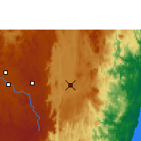 Nearby Forecast Locations - Moramanga - mapa
