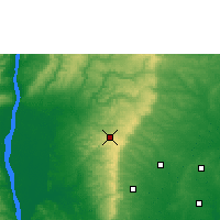Nearby Forecast Locations - Nsukka - mapa