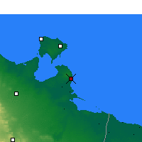 Nearby Forecast Locations - Dżardżis - mapa