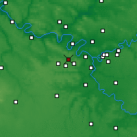 Nearby Forecast Locations - Wersal - mapa