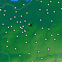 Nearby Forecast Locations - Merchtem - mapa