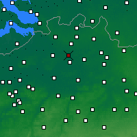 Nearby Forecast Locations - Zandhoven - mapa