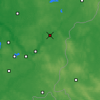 Nearby Forecast Locations - Niemenczyn - mapa