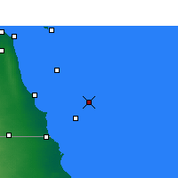 Nearby Forecast Locations - Garoh Island - mapa