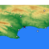 Nearby Forecast Locations - Sundays River - mapa