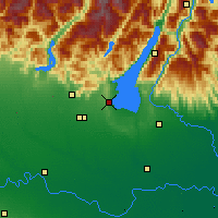 Nearby Forecast Locations - Lago di Garda - mapa