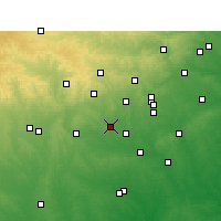 Nearby Forecast Locations - S. Antonio AFB - mapa