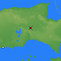 Nearby Forecast Locations - Newberry - mapa