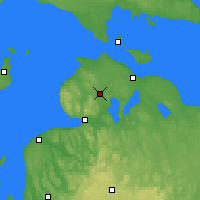 Nearby Forecast Locations - Pellston - mapa