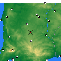 Nearby Forecast Locations - Castro Verde - mapa
