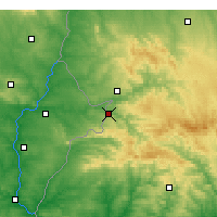 Nearby Forecast Locations - Barrancos - mapa