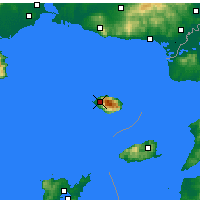 Nearby Forecast Locations - Samotraka - mapa
