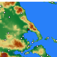 Nearby Forecast Locations - Wolos - mapa