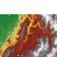Nearby Forecast Locations - Socorro - mapa