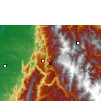 Nearby Forecast Locations - Floridablanca - mapa